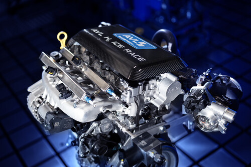 2.0-liter turbocharged hydrogen engine from AVL Racetech.