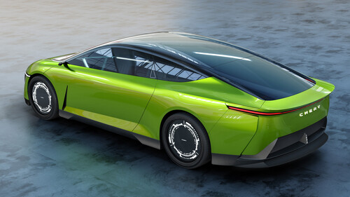 Concept car from Chery with a drag coefficient of 0.168.