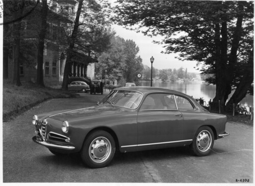 Alfa Romeo Giulietta Sprint from 1954.
