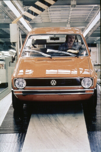 On March 29, 1974, Volkswagen began production of the first Golf in Wolfsburg.