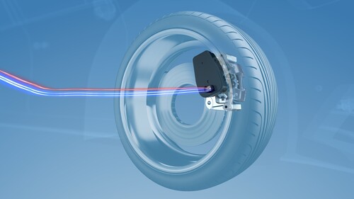 Brake-by-wire brake system from ZF.