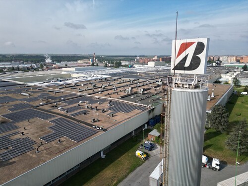 Bridgestone plant in Burgos, Spain.