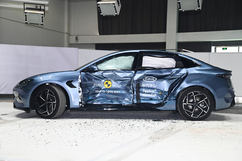 BYD Seal in the Euro NCAP crash test.