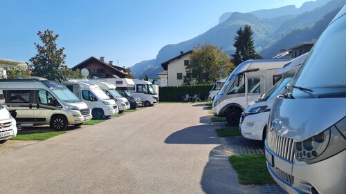 Campsite Nals in South Tyrol.
