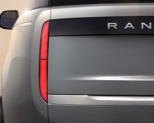Details of the Range Rover electric.