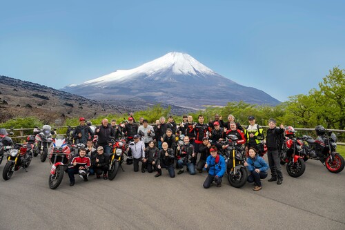 Ducati campaign &quot;We ride as One&quot; in Japan.