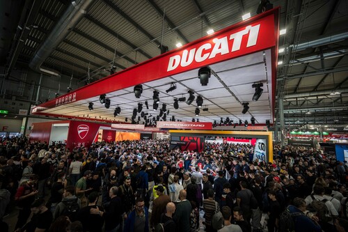 EICMA 2023: Ducati stand.