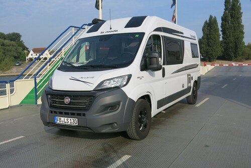 Fiat Ducato as a camping panel van (2019).