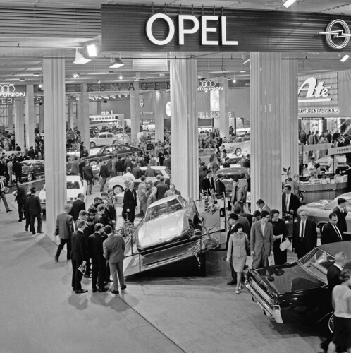 IAA concept car Opel GT Experimental from 1965.