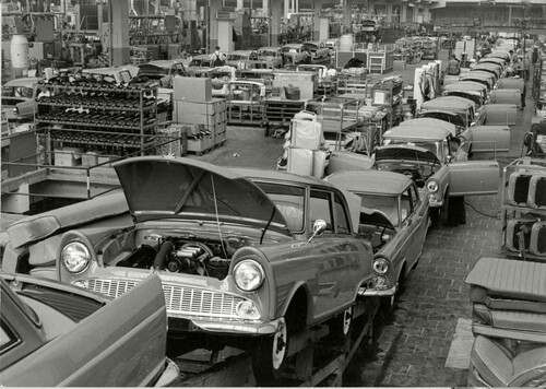 Production of the DKW Junior started at the Ingolstadt plant in the summer of 1959.