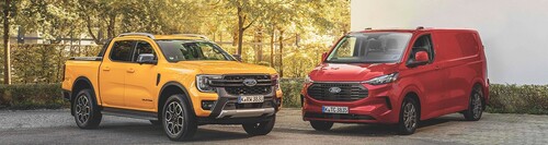&quot;International Pick-up of the Year 2024&quot; and &quot;International Van of the
Year 2024&quot;: Ford Ranger and Ford Transit Custom.
