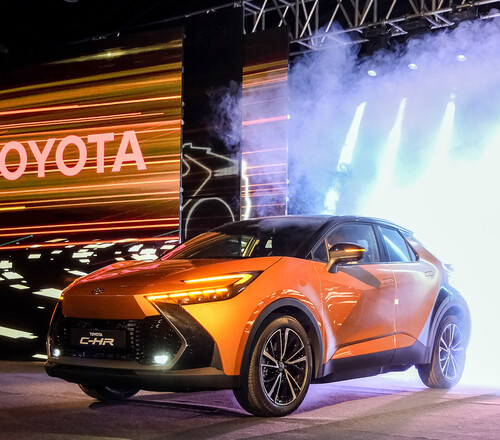 Start of production for the new Toyota C-HR.