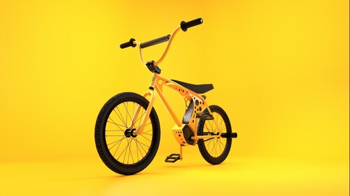 Renault accompanies the premiere of the R 5 in Geneva with &quot;5 Movements&quot;, five mobility designs by French start-ups: BMX pedelec Evol BMX by Olivier Le Quellec.