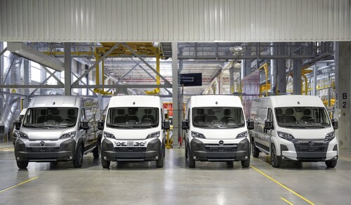 Stellantis also completes the fuel cell variants of its medium-sized vans Citroën ë-Jumper, Fiat E-Ducato, Opel resp.Vauxhall Movano Electric and Peugeot E-Boxsert in industrial series production.