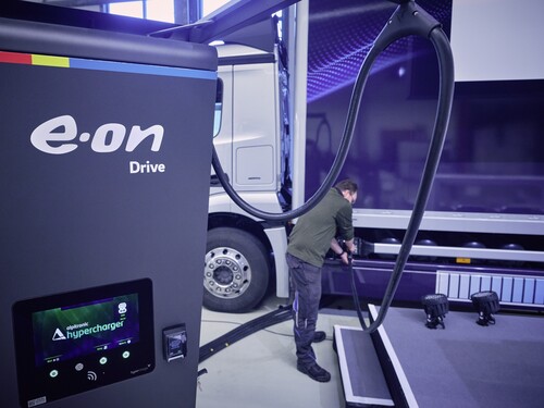 E.ON&#039;s test and innovation center for electromobility in Essen.