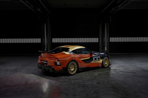 Toyota GR Supra, special model &quot;GT4 100th Edition Tribute&quot;.