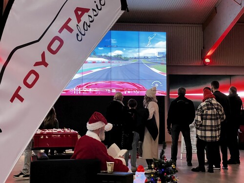 Christmas public opening at the Toyota Collection in Cologne.