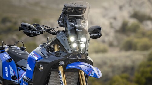 Yamaha offers three GYTR kits for the Ténéré 700 World Raid for competition use.
